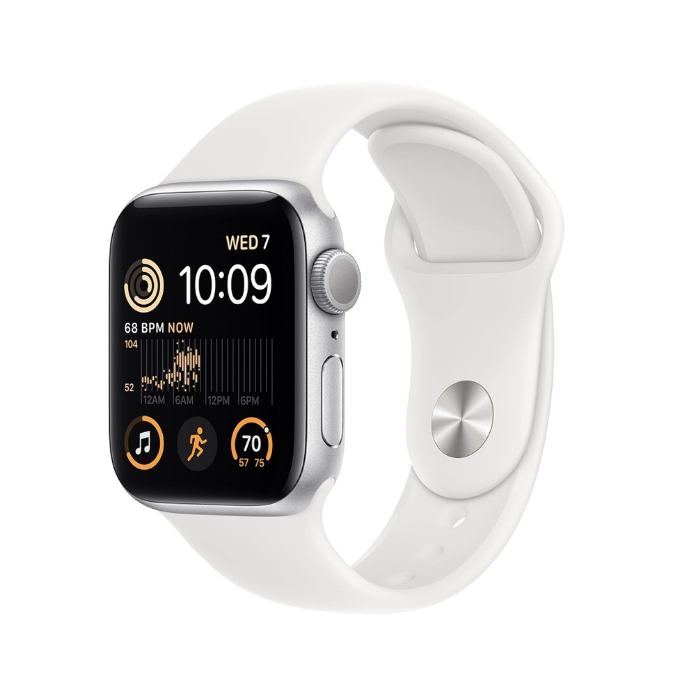 White Apple Watch SE 2nd Gen 40mm with GPS